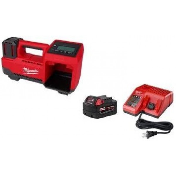 Milwaukee M18 Inflator with XC 5Ah Starter Kit Bundle