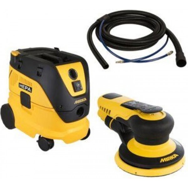 Mirka PROS 5in Dust-Free Sanding System with 18' Hose