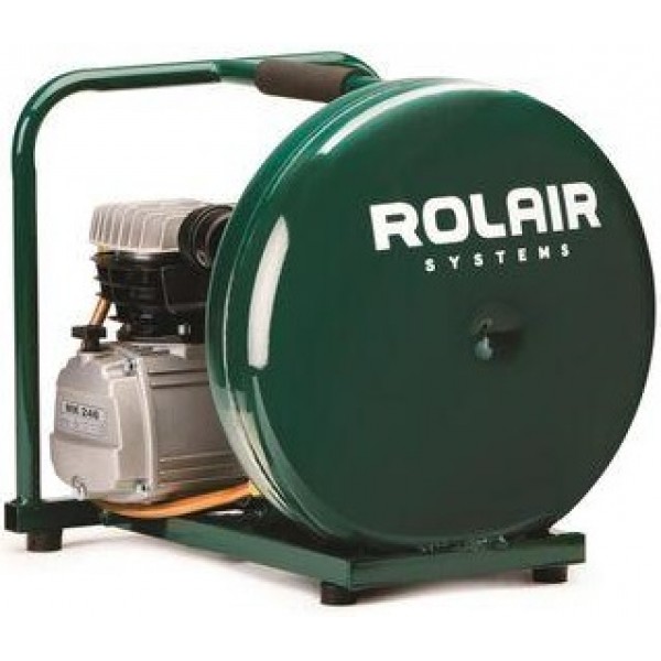 Rolair 2 HP (115V) 4.1 CFM@90PSI 4.5 Gall Vertical Pancake Compressor