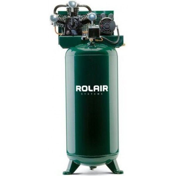 Rolair 5 HP (230V) 16CFM@100PSI Vertical 60 Gall Compressor