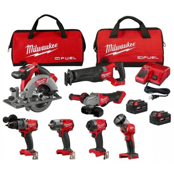 Milwaukee M18 FUEL 7 Tool Combo Kit